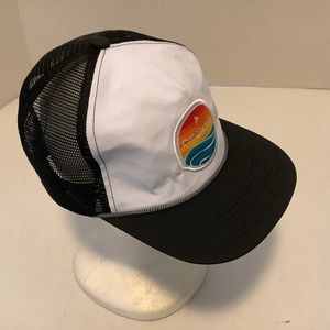 Cribs Men’s Mesh SnapBack Truckers Hat Logo Criblfornia Patch Black/White